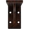 Ekena Millwork Embrey Steel Bracket, Antiqued Copper 2"W x 6"D x 3 3/4"H BKTM02X06X03EBACO - alternate 6